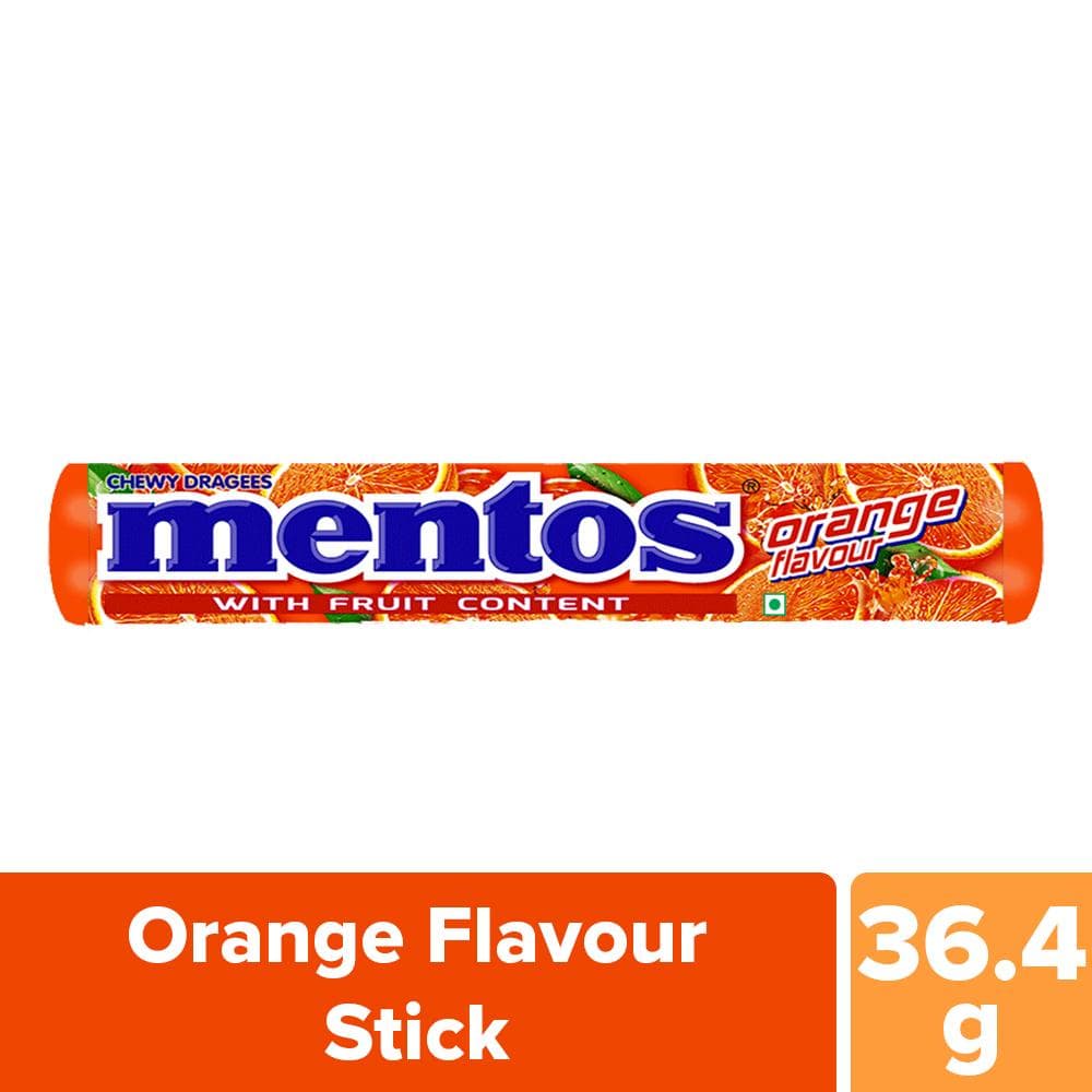 Mentos Chewy Orange Stick