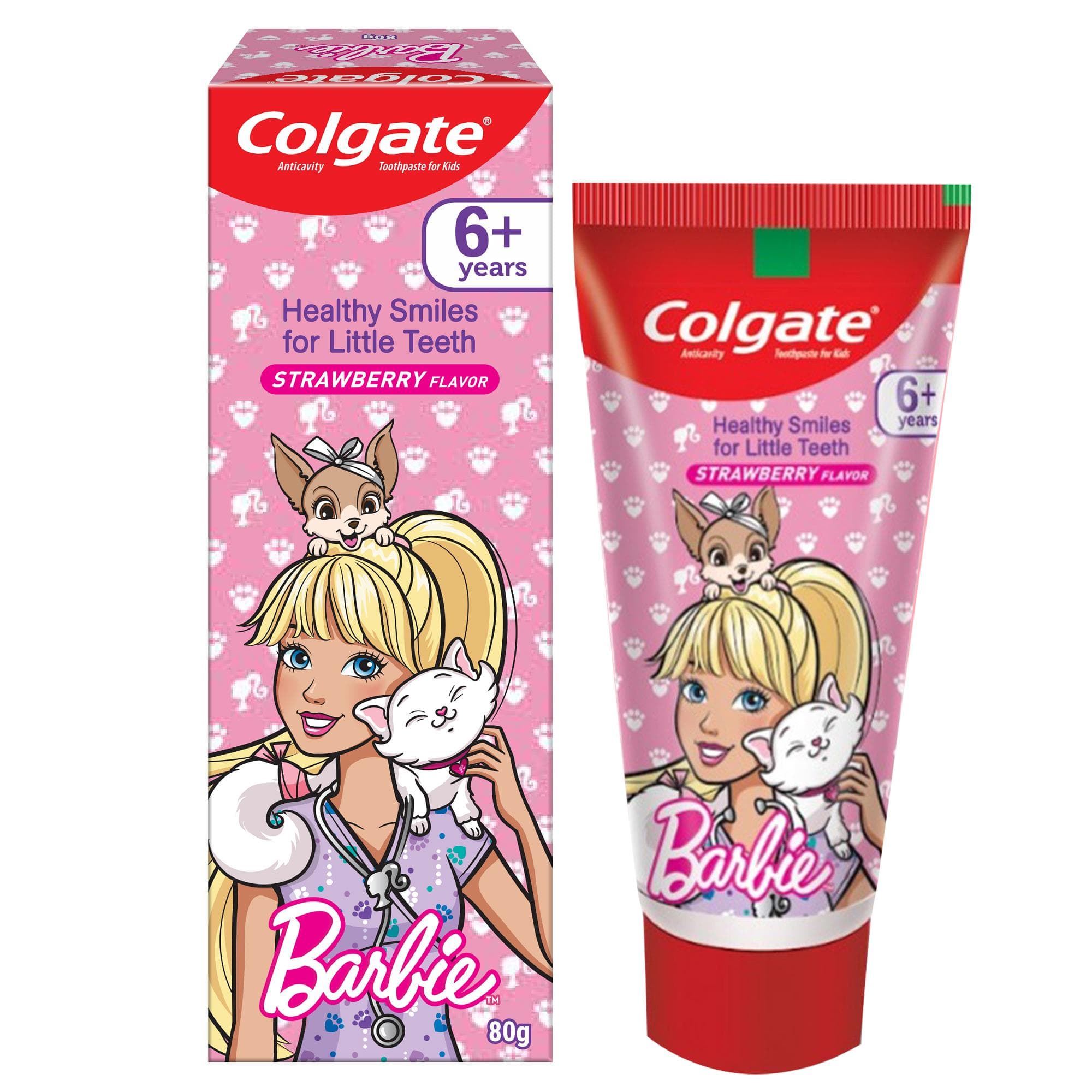 Colgate Strawberry Flavour Barbie Kids Toothpaste