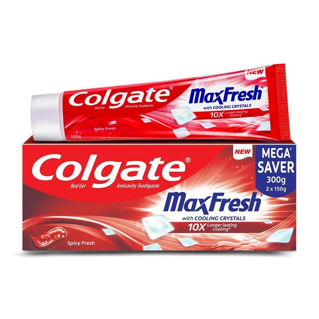 Colgate Max Fresh Spicy Fresh Red Gel Toothpaste