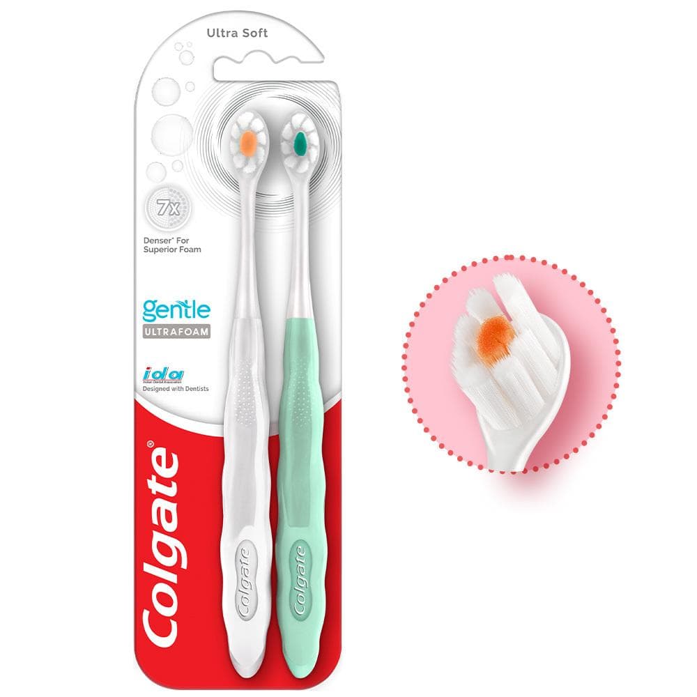 Colgate Ultrafoam Ultra Soft Multicolor Toothbrush B1G1
