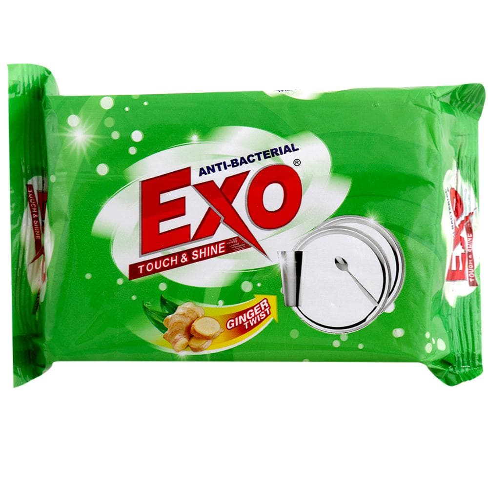 Exo Touch & Shine Ginger Twist Anti-Bacterial Dishwash Bar