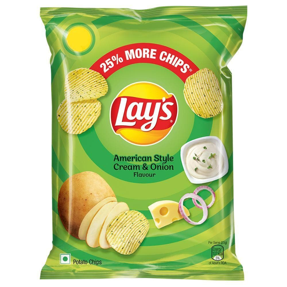 Lay's American Style Cream & Onion Potato Chips