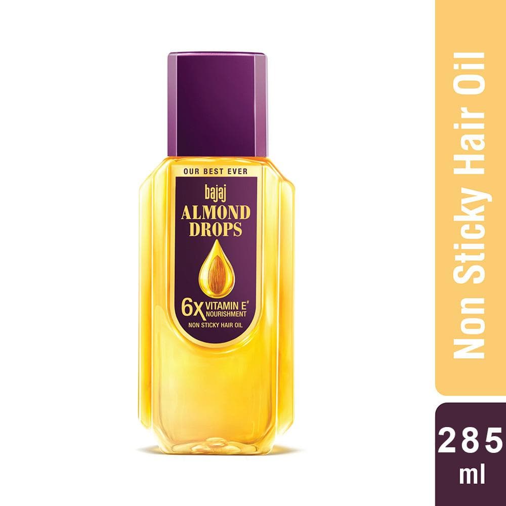 Bajaj Almond Drops Non Sticky Hair Oil