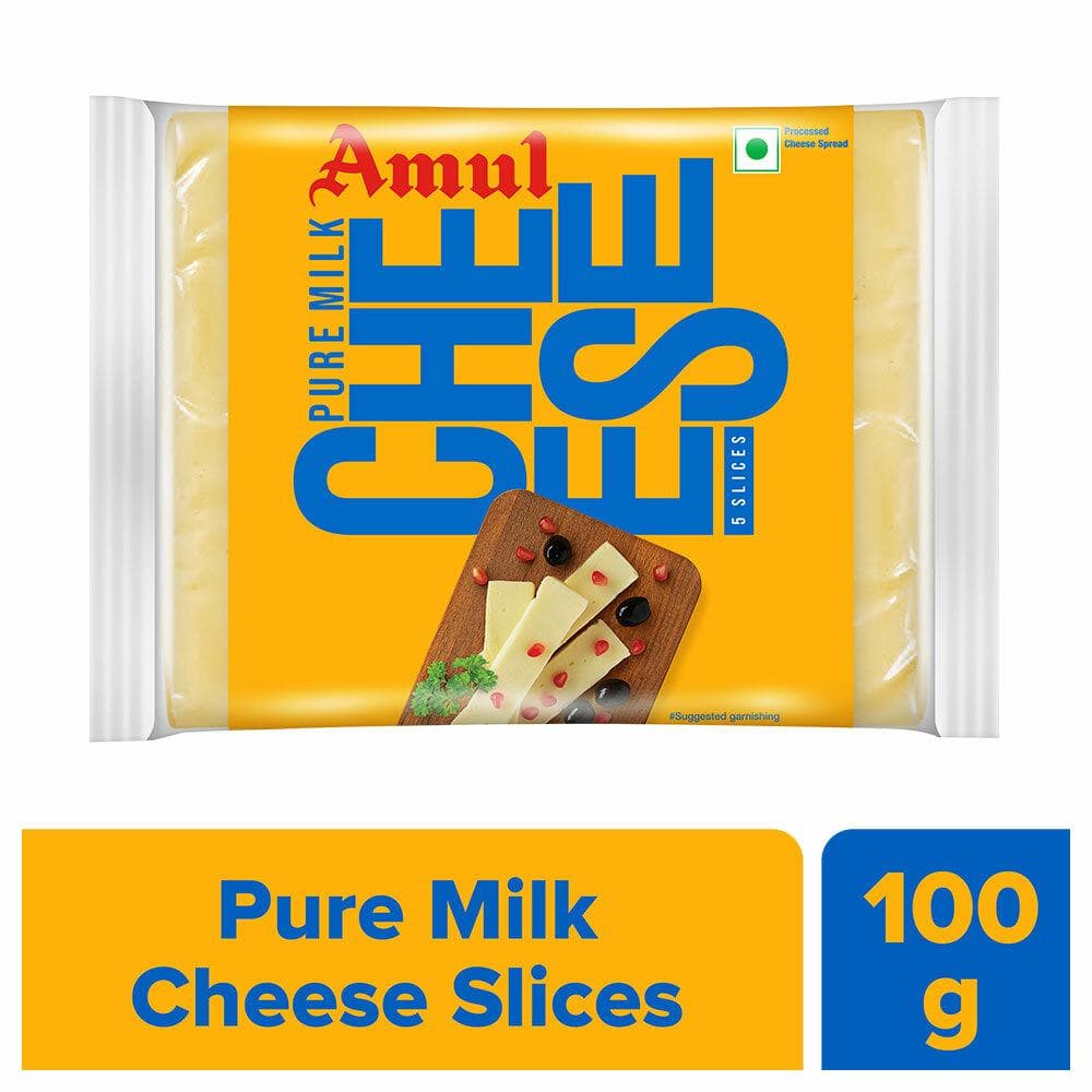 Amul Cheese Slices (Pack of 5)