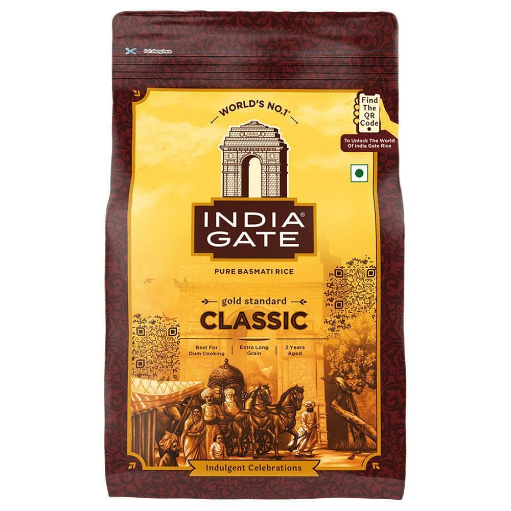 India Gate Gold Standard Classic Pure Basmati Rice