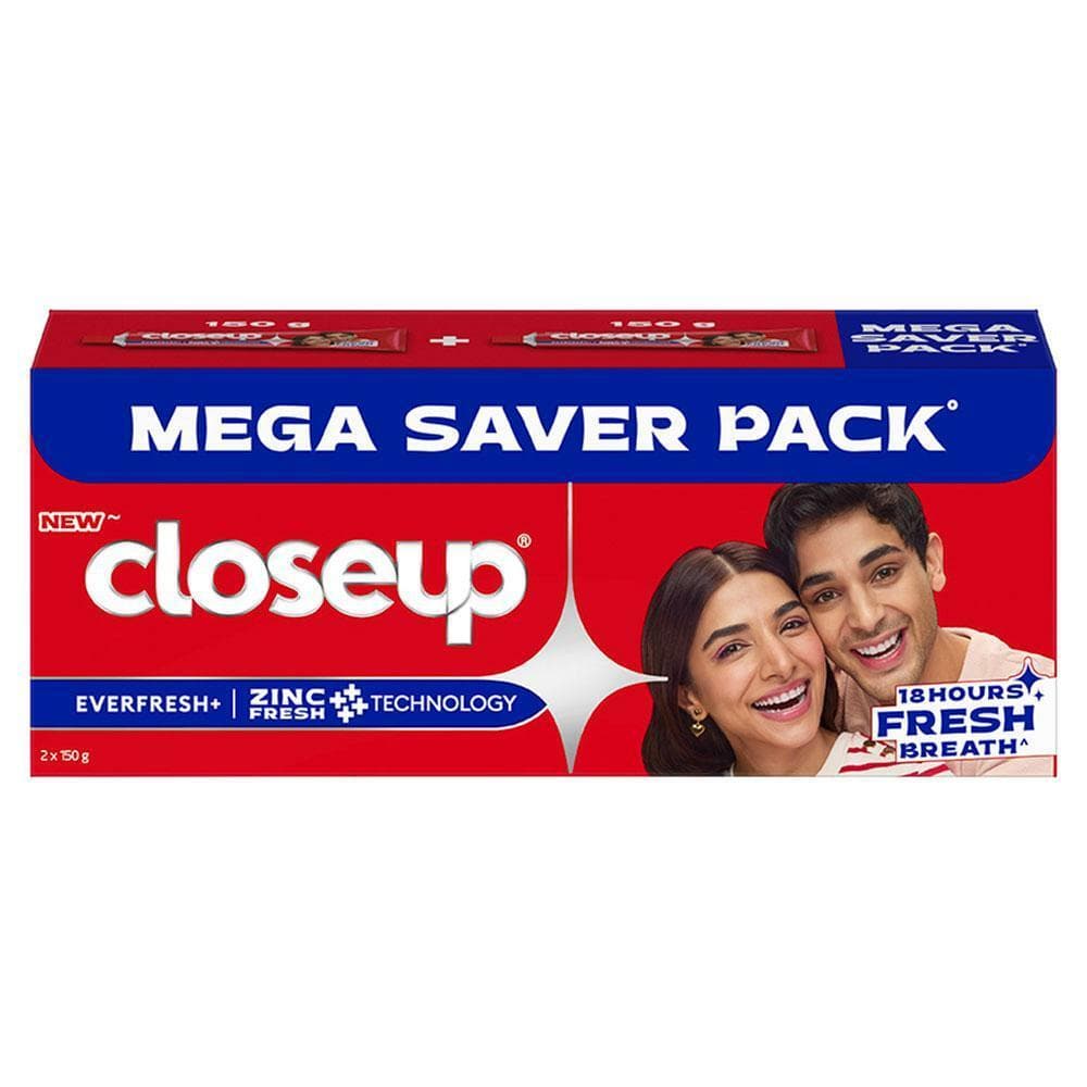 Closeup Everfresh+ Zinc Fresh+ Red Hot Toothpaste