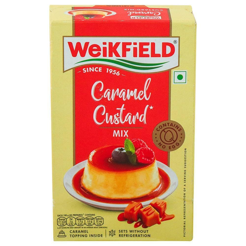 Weikfield Caramel Custard Mix
