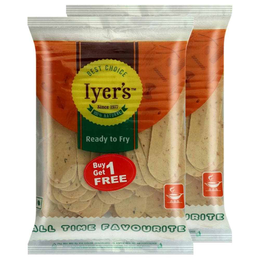 Iyer's Long Chips Masala Papad