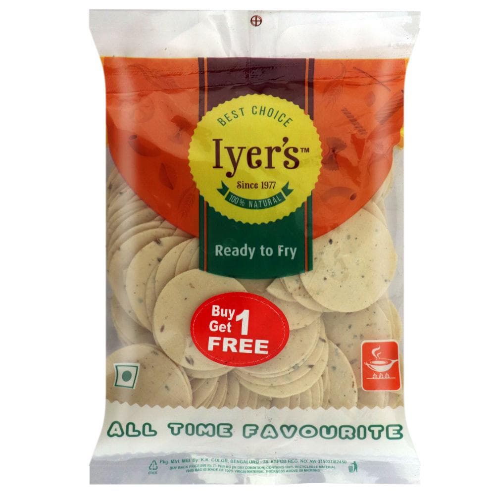 Iyer's Masala Chips Round Papad