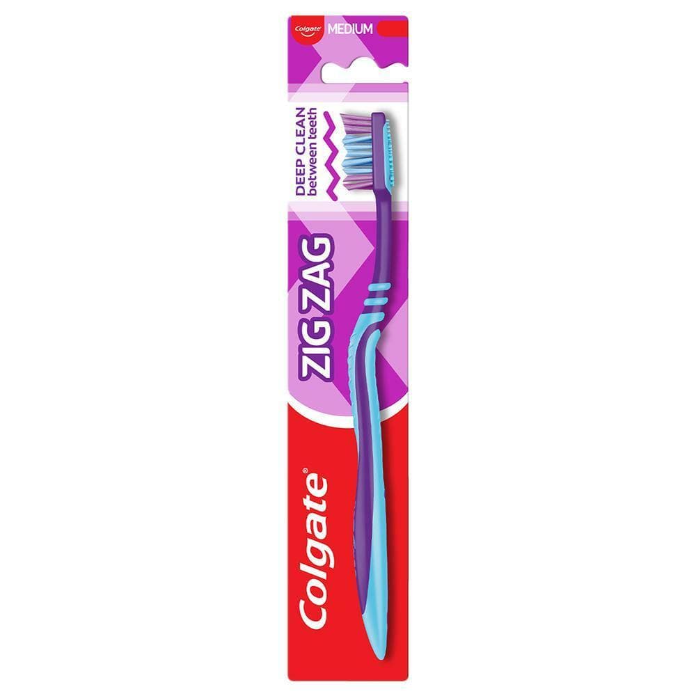 Colgate Zig Zag Deep Clean Medium Assorted Toothbrush