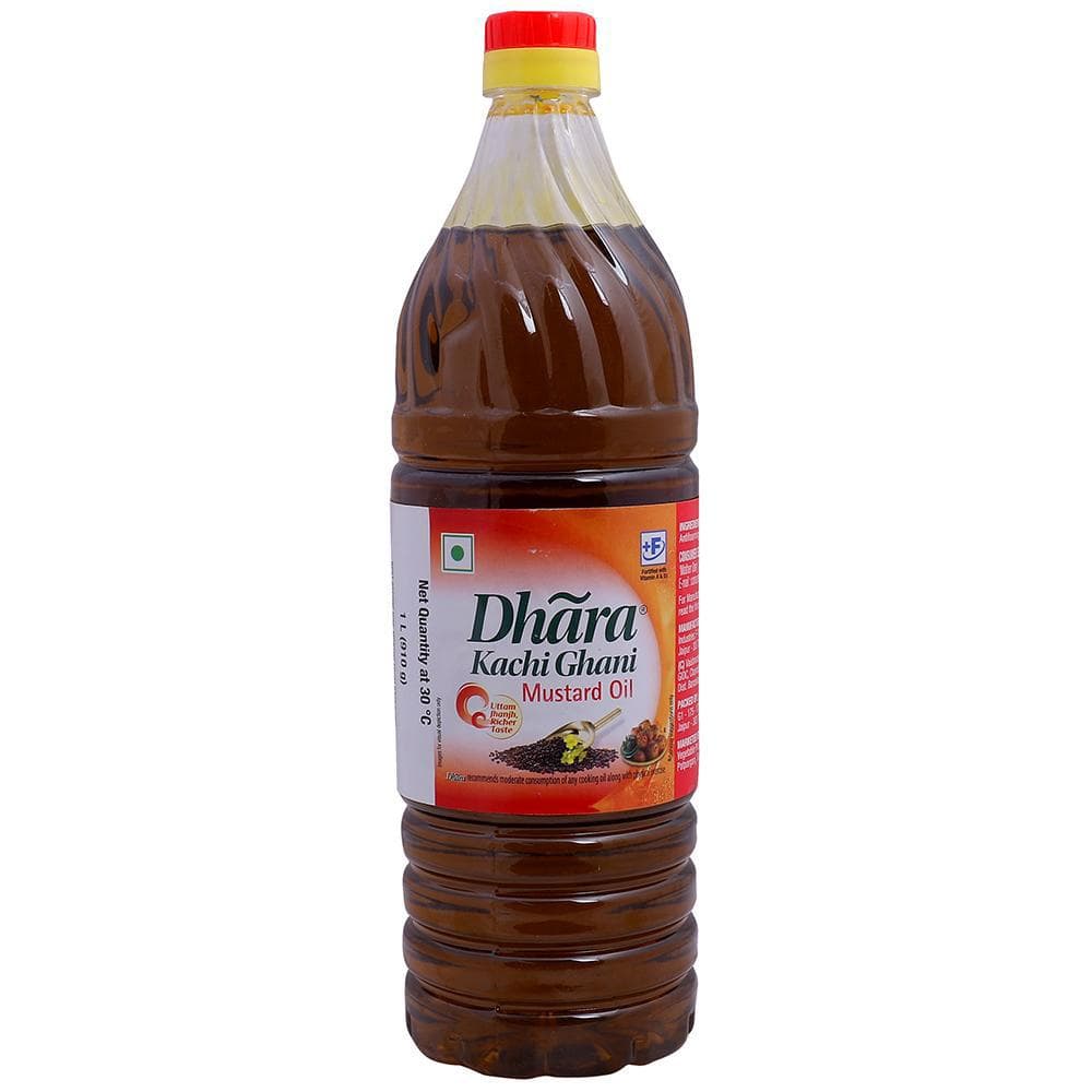 Dhara Kachi Ghani Mustard Oil