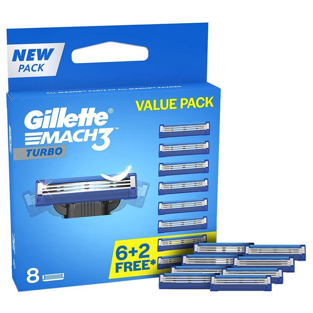 Gillette Mach3 Turbo Shaving Cartridge 3 Blades
