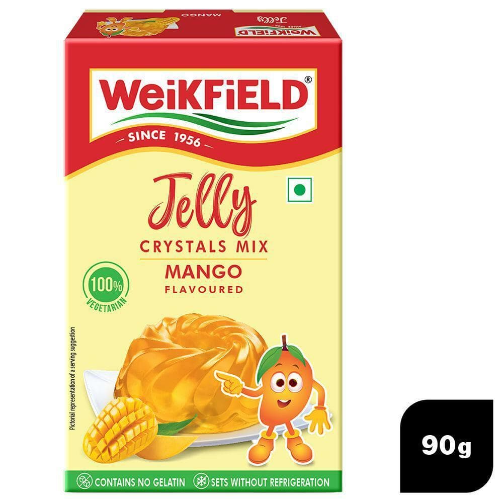 Weikfield Mango Flavoured Veg Jelly Crystals Mix