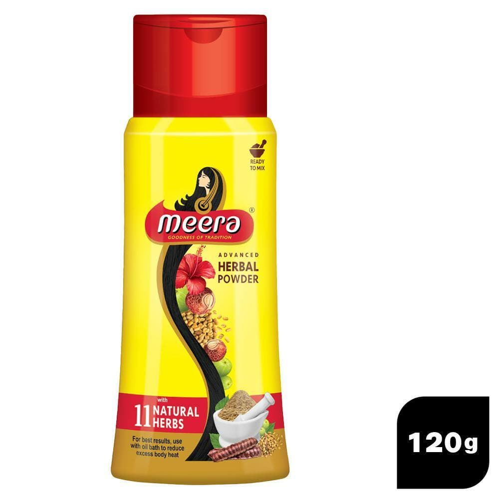 Meera Herbal with 11 Herbs Hairwash Powder