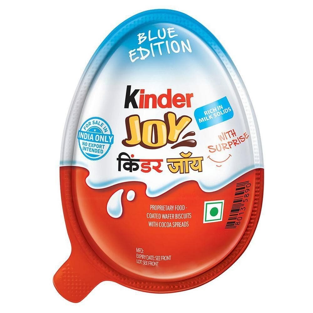 Kinder Joy Blue Edition Surprise Chocolate