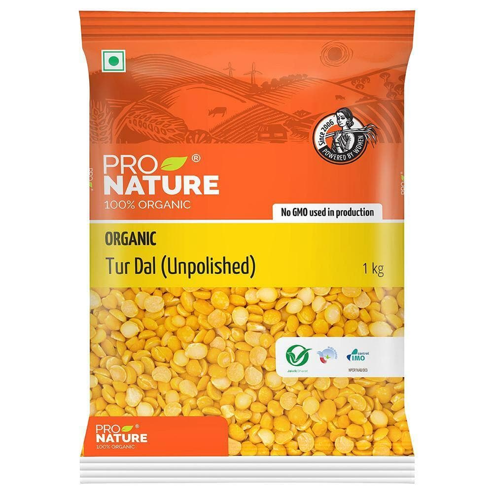 Pro Nature Organic Unpolished Tur / Arhar Dal