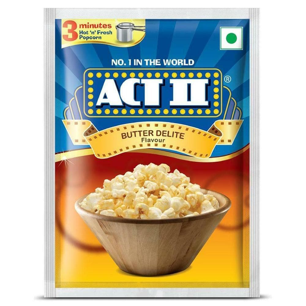 Act II Butter Delite Instant Popcorn