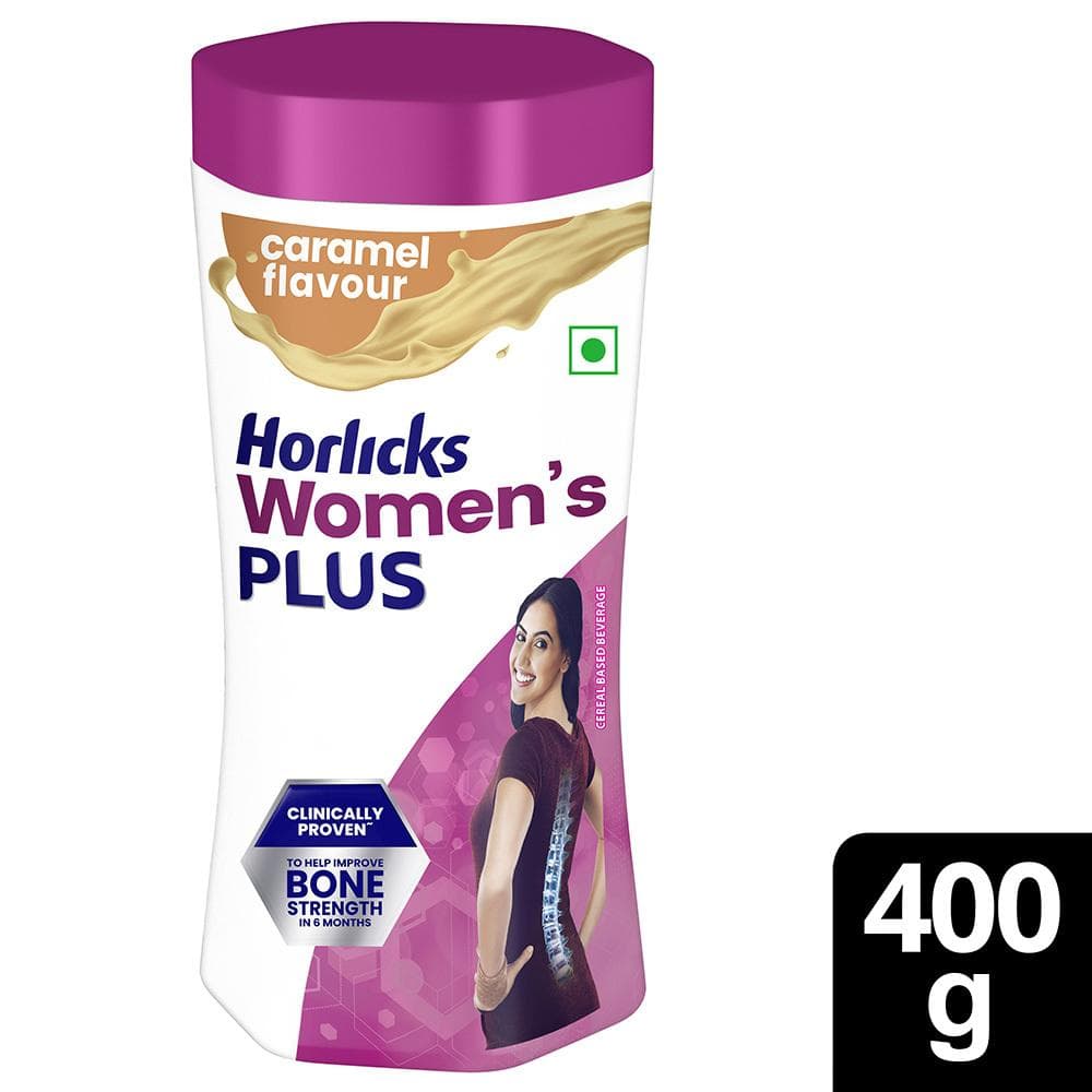 Women's Horlicks Plus Caramel Drink Mix