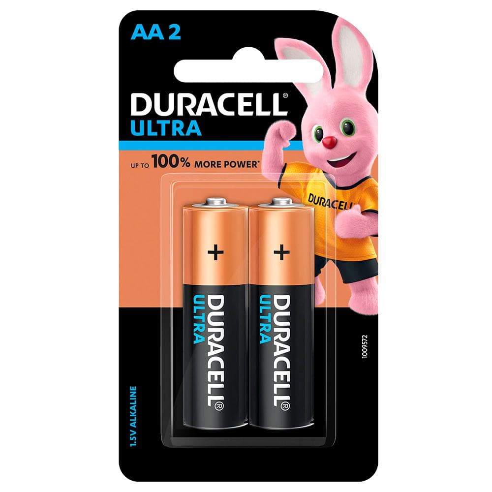 Duracell Ultra AA Alkaline Batteries 1.5 V