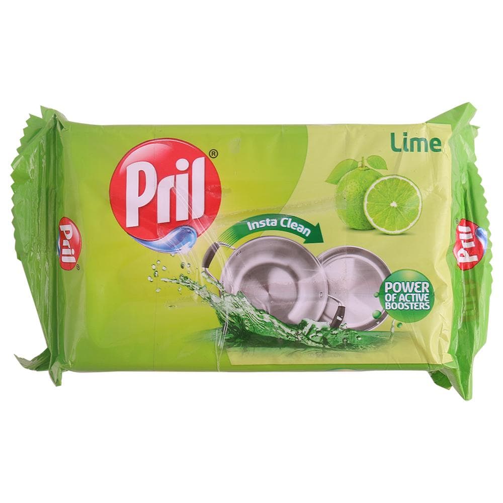 Pril Lime Insta Clean Dishwash Bar