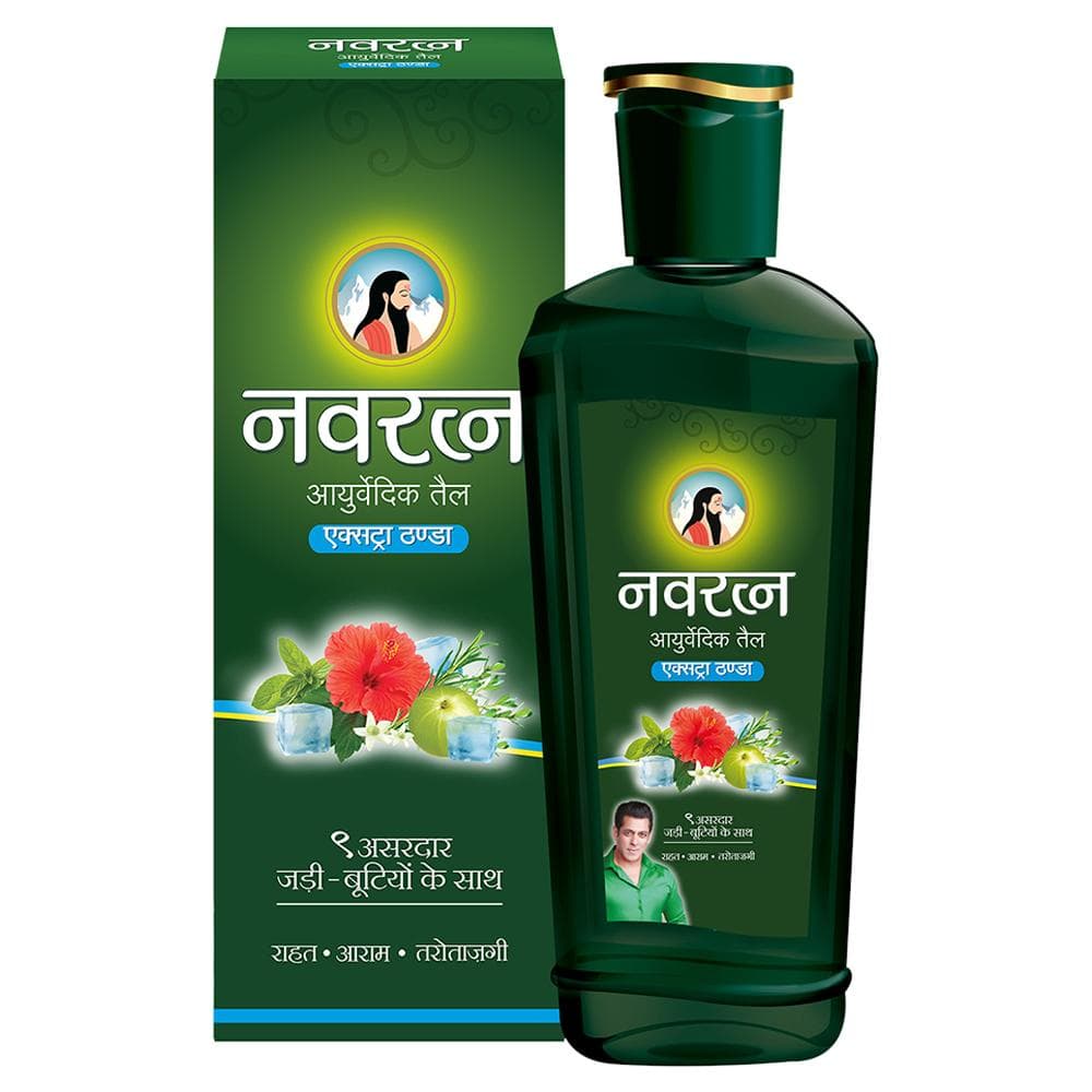Navratna Extra Thanda Ayurved Oil
