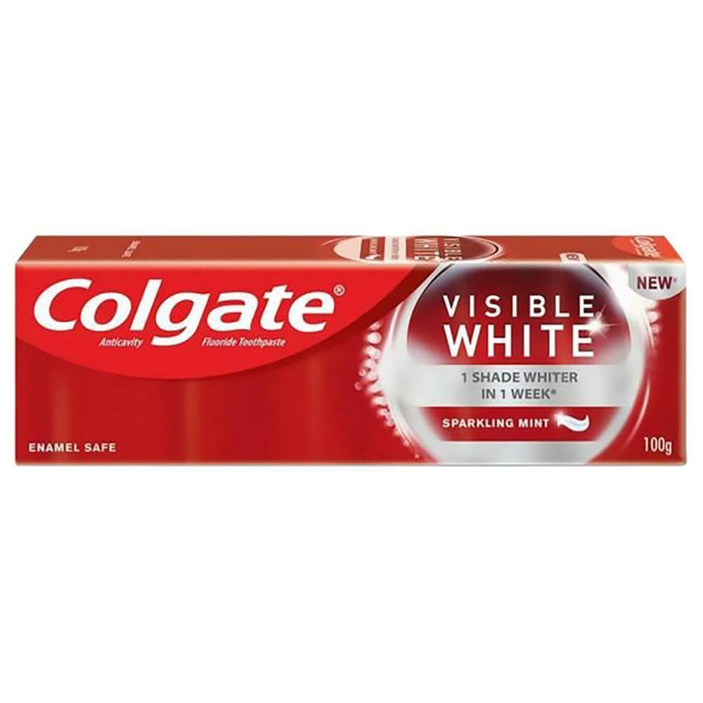 Colgate Visible White Sparkling Mint Fluoride Toothpaste