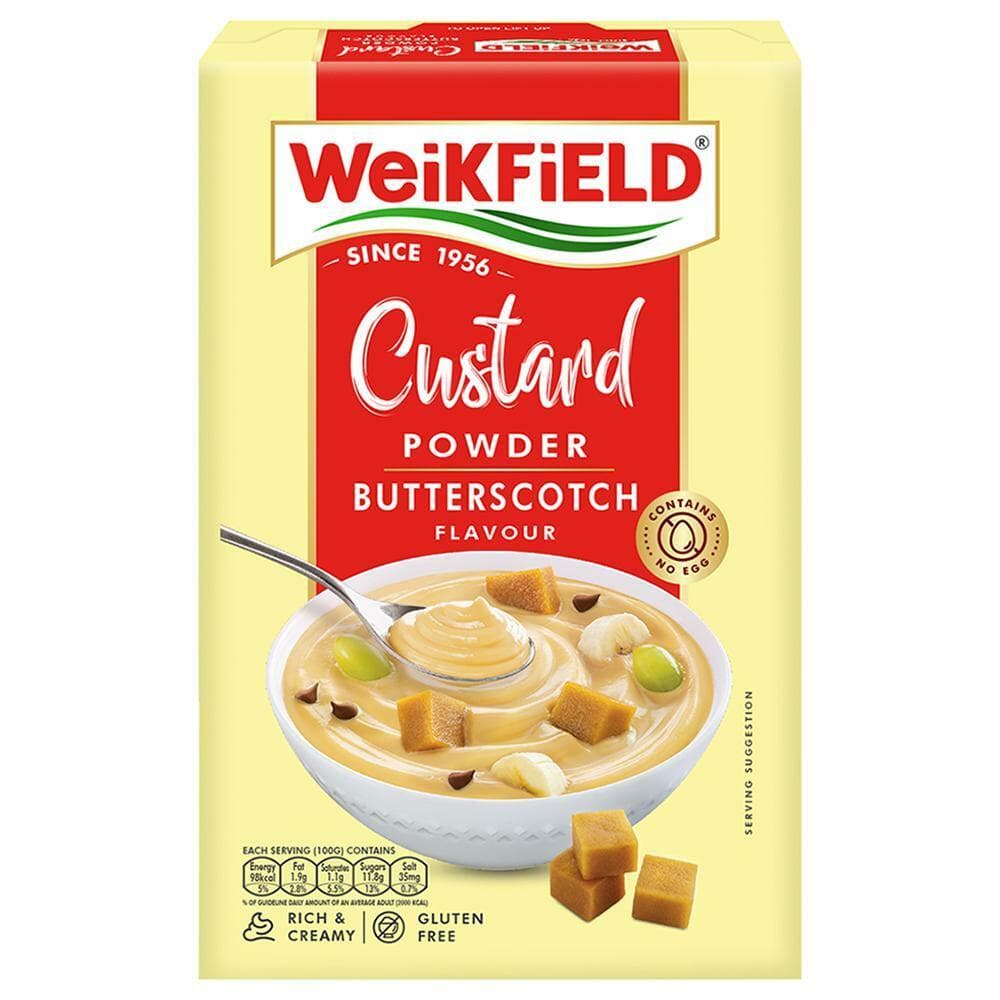 Weikfield Butterscotch Flavour Custard Powder