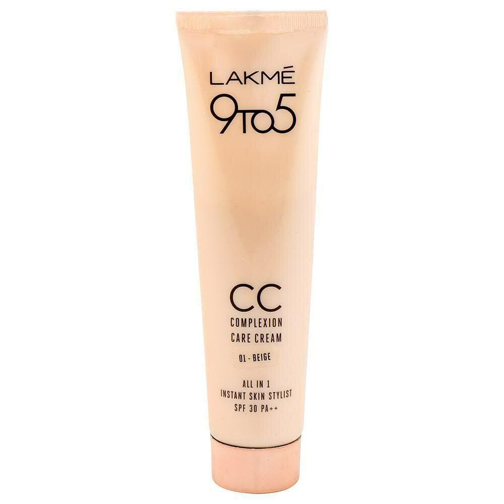 Lakme 9 to 5 All In 1 SPF 30 PA++ Instant Skin Stylist CC Cream
