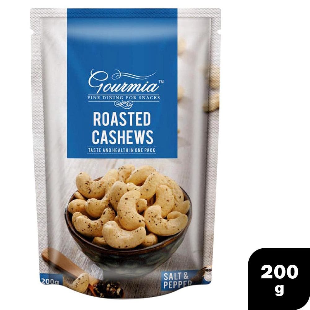 Gourmia Roasted Salt & Pepper Cashews