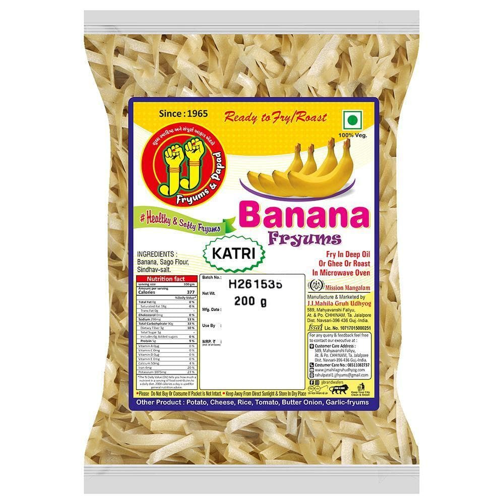 JJ Banana Katri Fryums