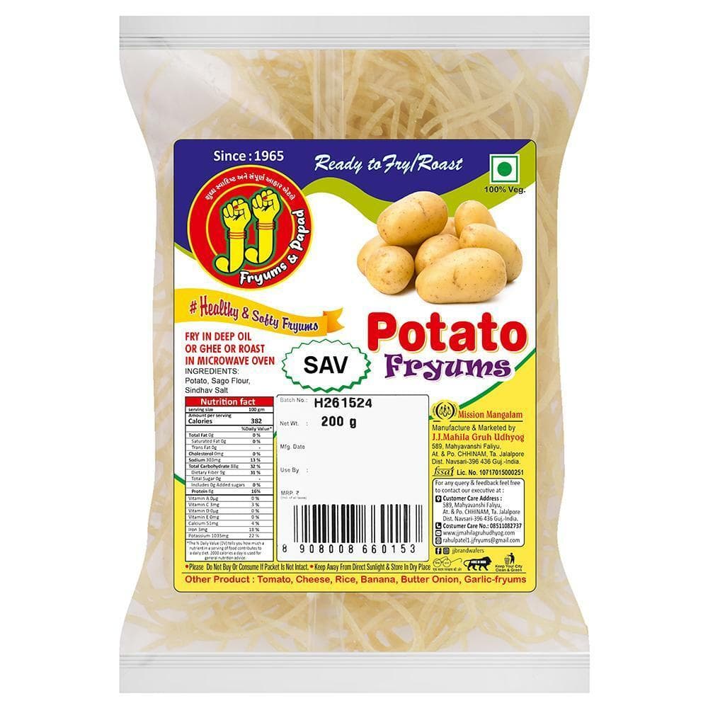 JJ Potato Sev Fryums