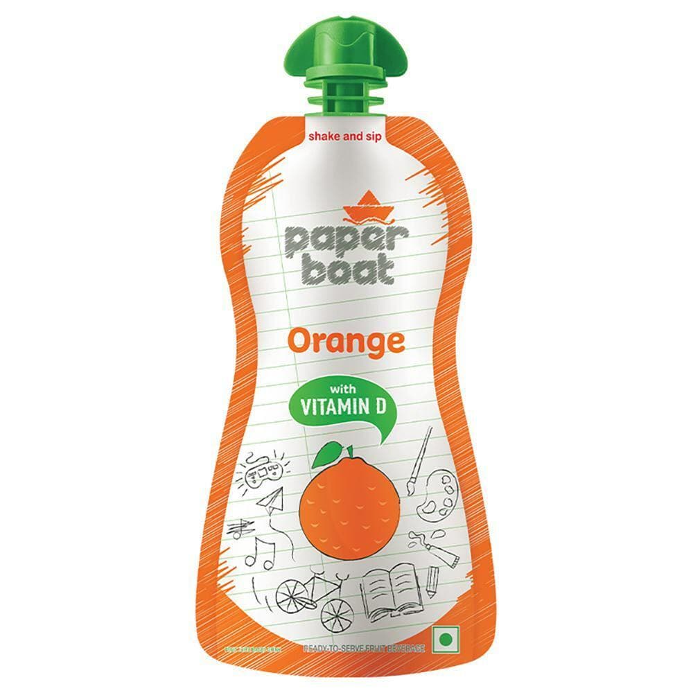 Paper Boat Orange