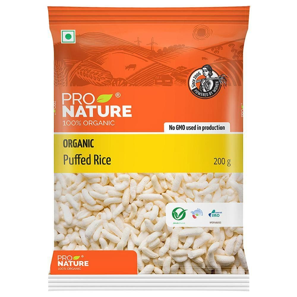 Pro Nature Organic Puffed Rice / Murmura