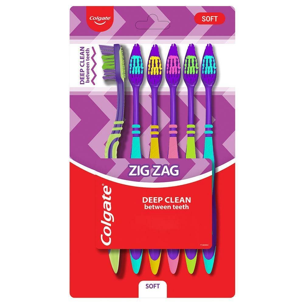 Colgate Zig Zag Deep Clean Assorted Soft Toothbrush