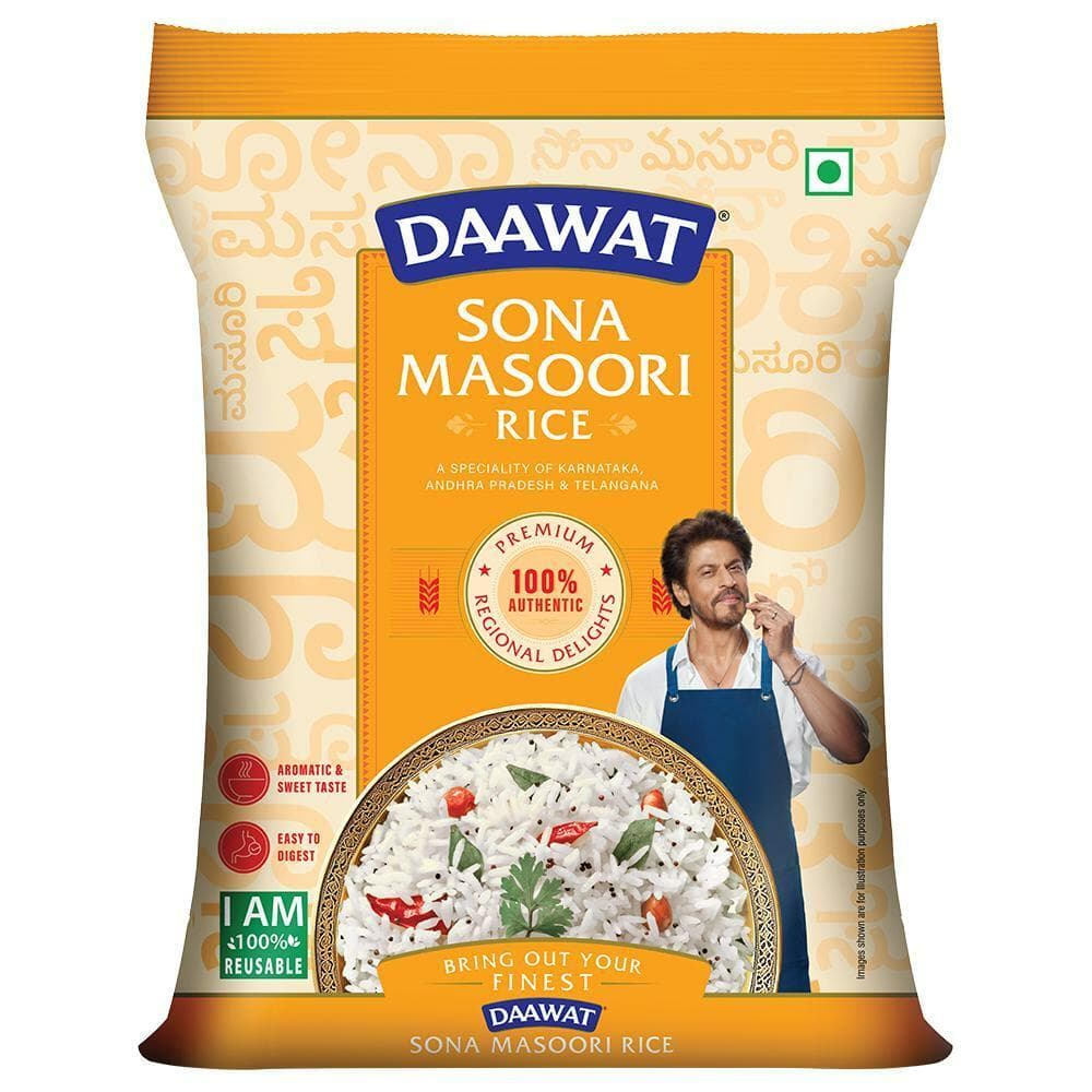 Daawat Premium Sona Masoori Rice