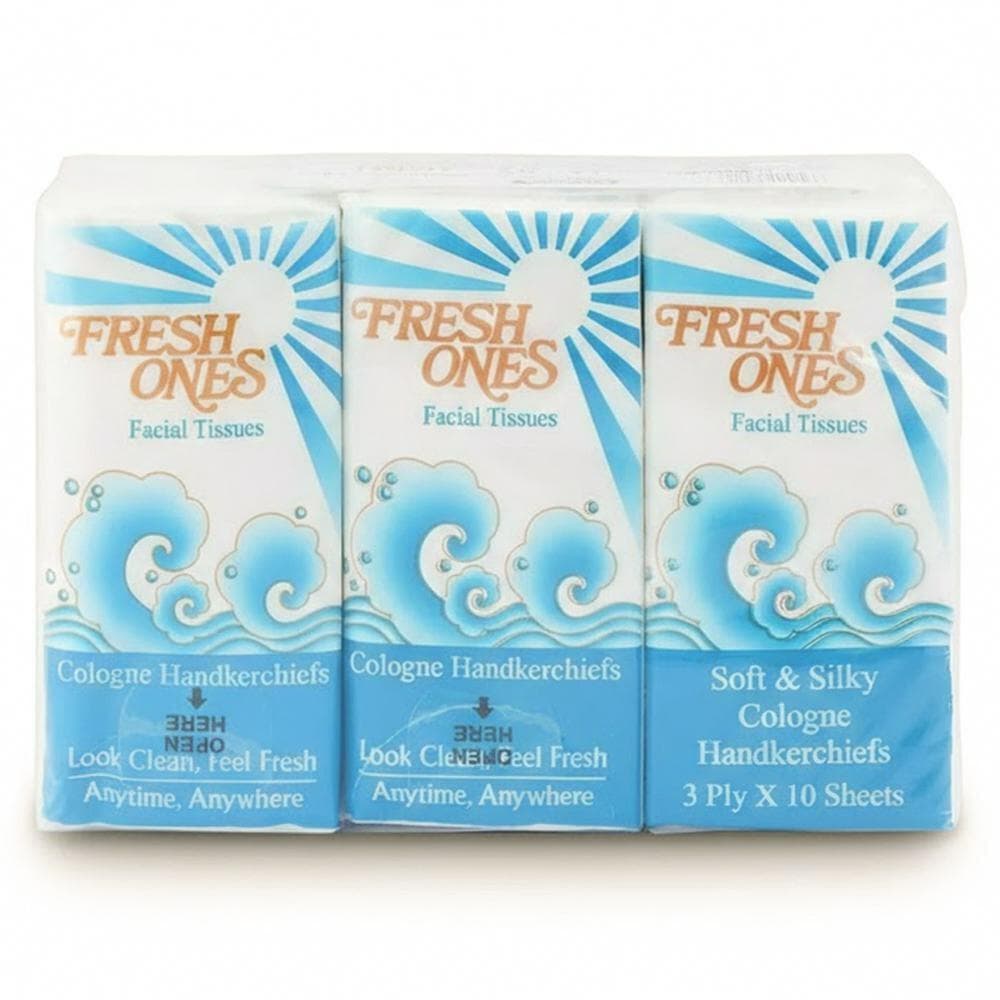 Fresh Ones Cologne 3 Ply Facial Tissue