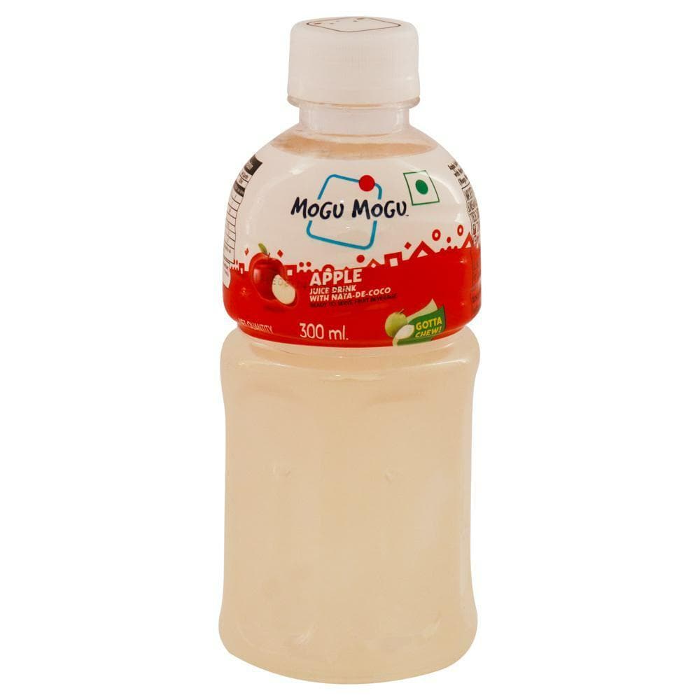 Mogu Mogu Apple Juice Drink with Nata De Coco