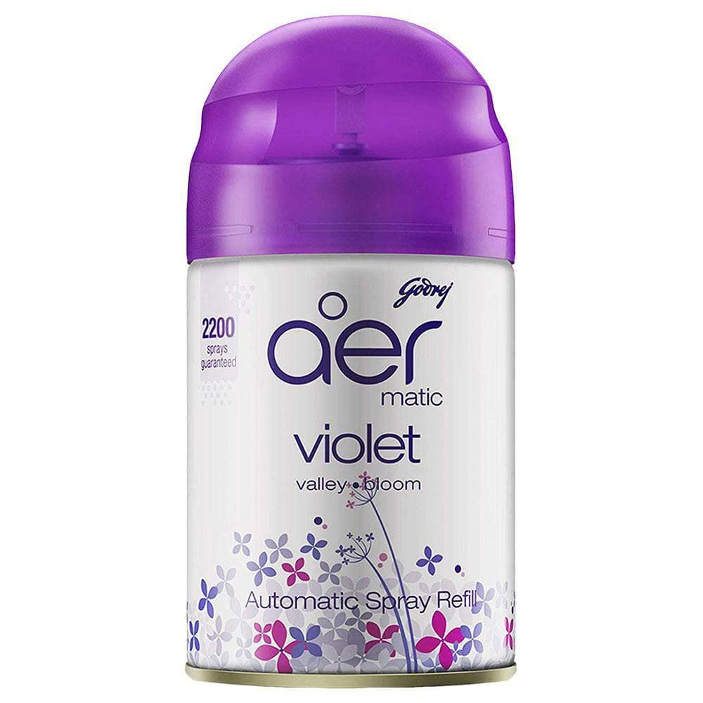 Godrej Aer Matic Violet Valley Bloom Automatic Air Freshener Spray Refill
