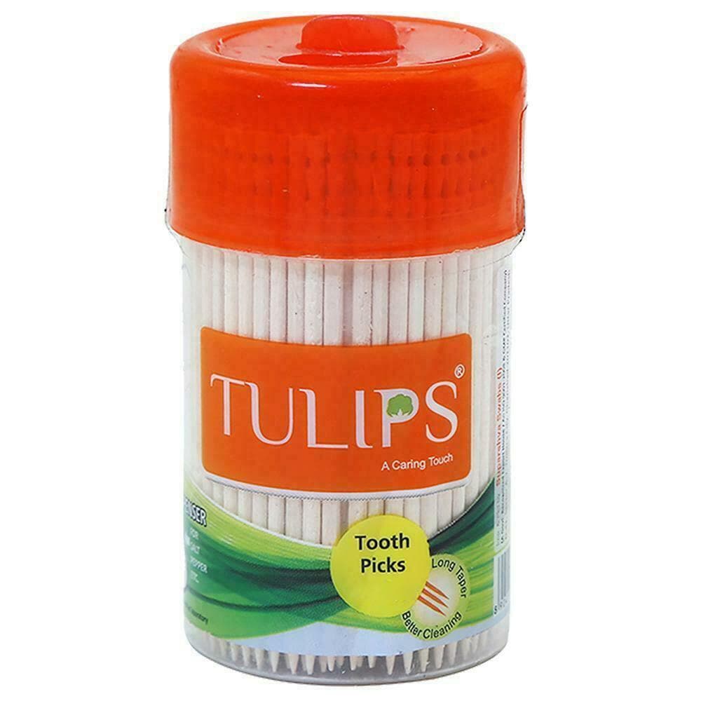 Tulips Wooden Stick Toothpicks