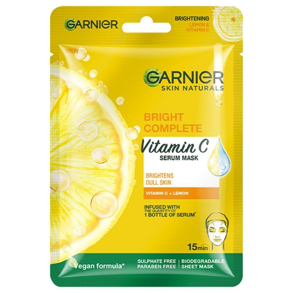 Garnier Bright Complete Vitamin C Serum Mask