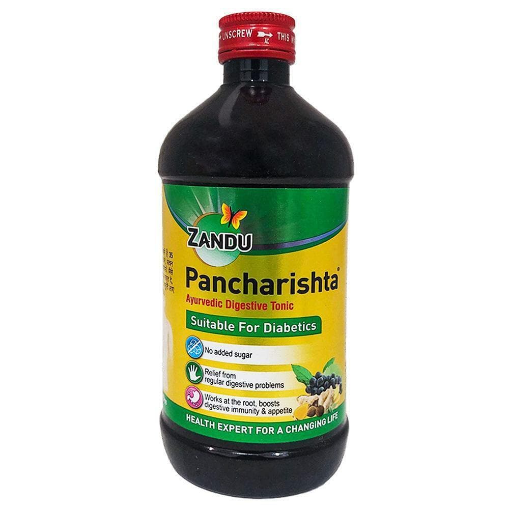 Zandu Pancharishta Sugar Free Ayurvedic Digestive Tonic