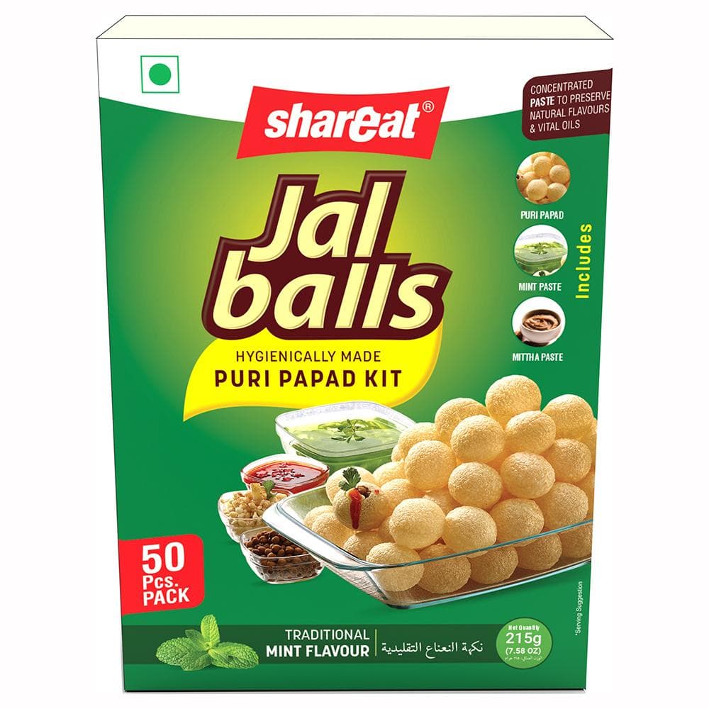 Shareat Jal Balls Puri Papad Kit
