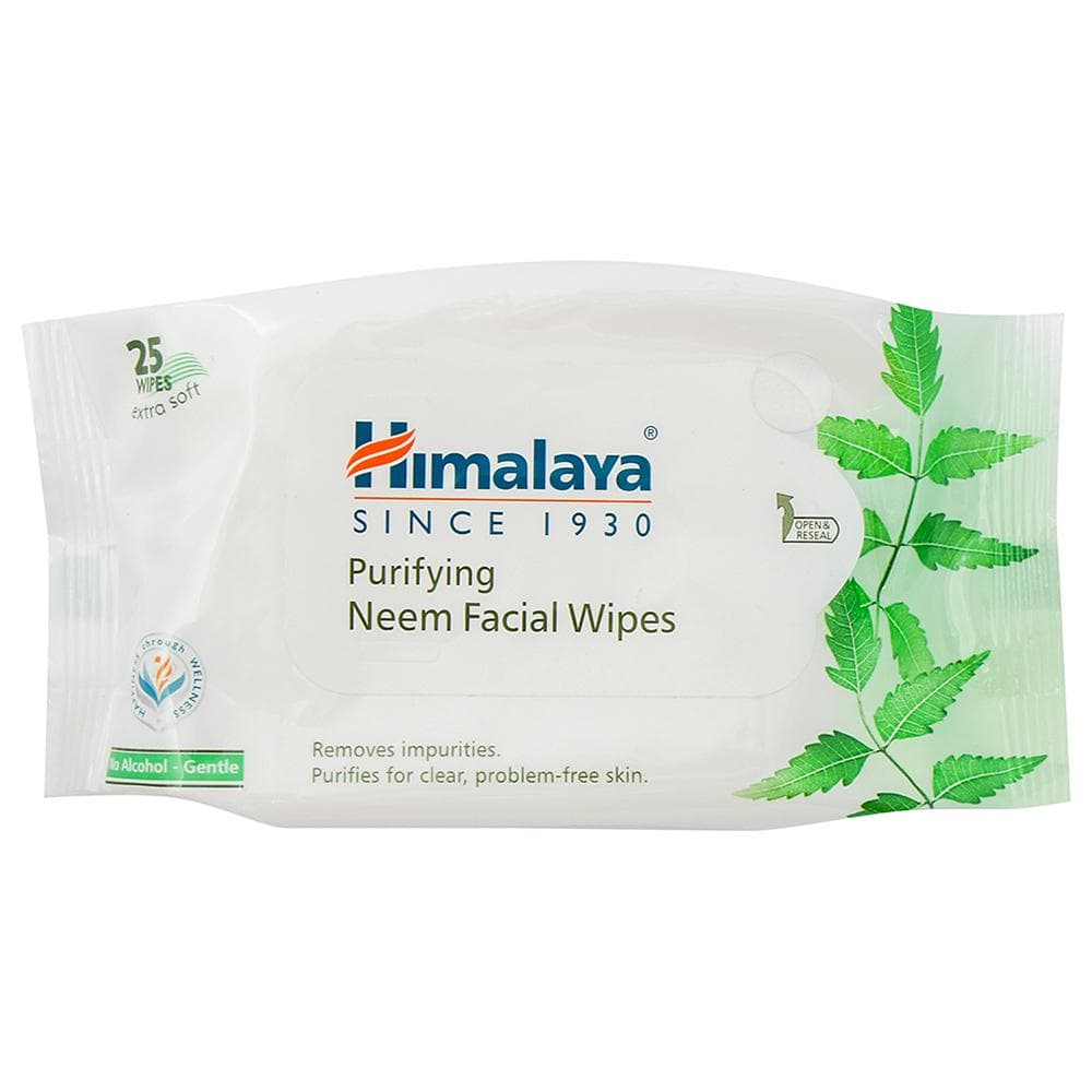 Himalaya Purifying Neem 25 Facial Wipes