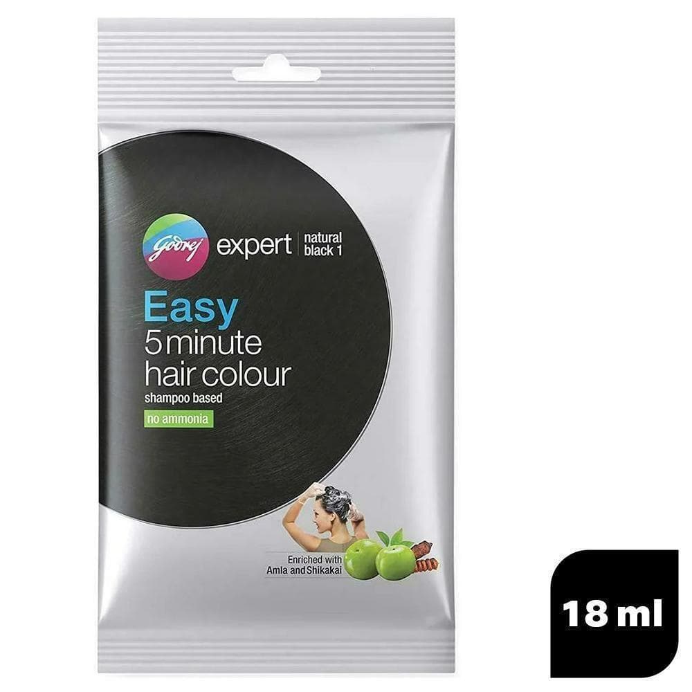 Godrej Expert Easy 5 Minute Hair Colour, Natural Black