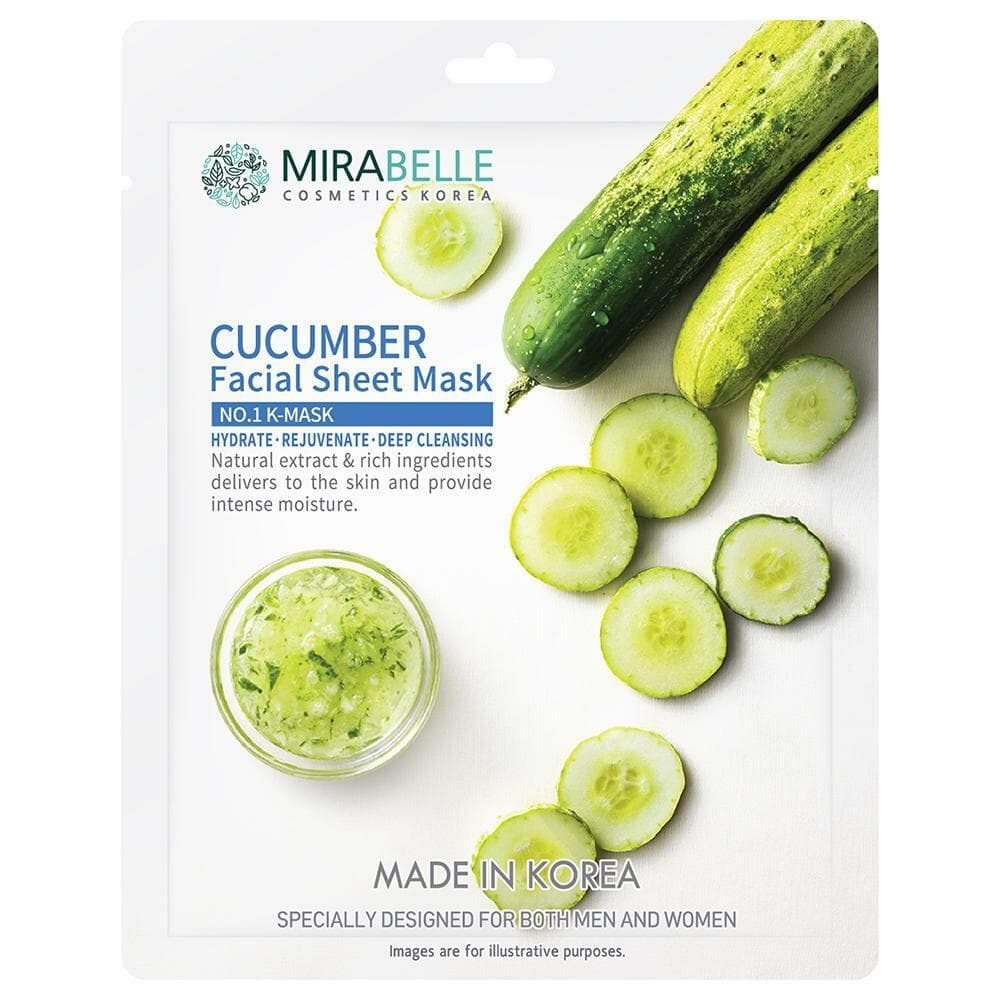 Mirabelle Korea Cucumber Fairness Facial Mask