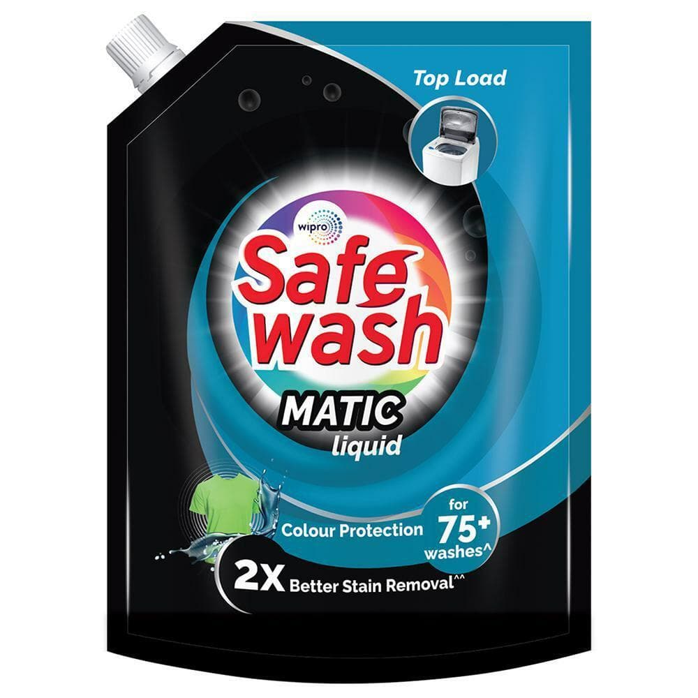 Wipro Safe Wash Top Load Matic Liquid Detergent