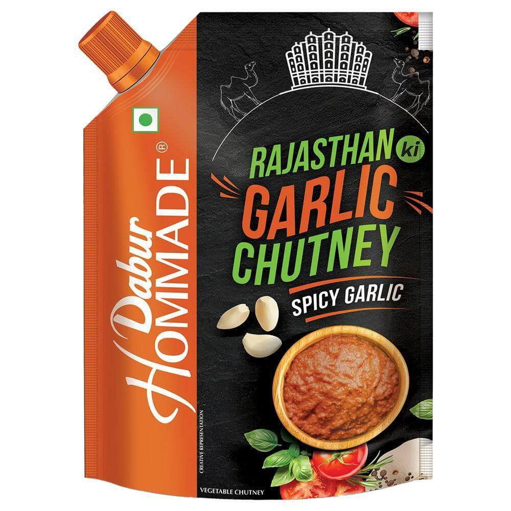 Dabur Hommade Rajasthan Garlic Chutney