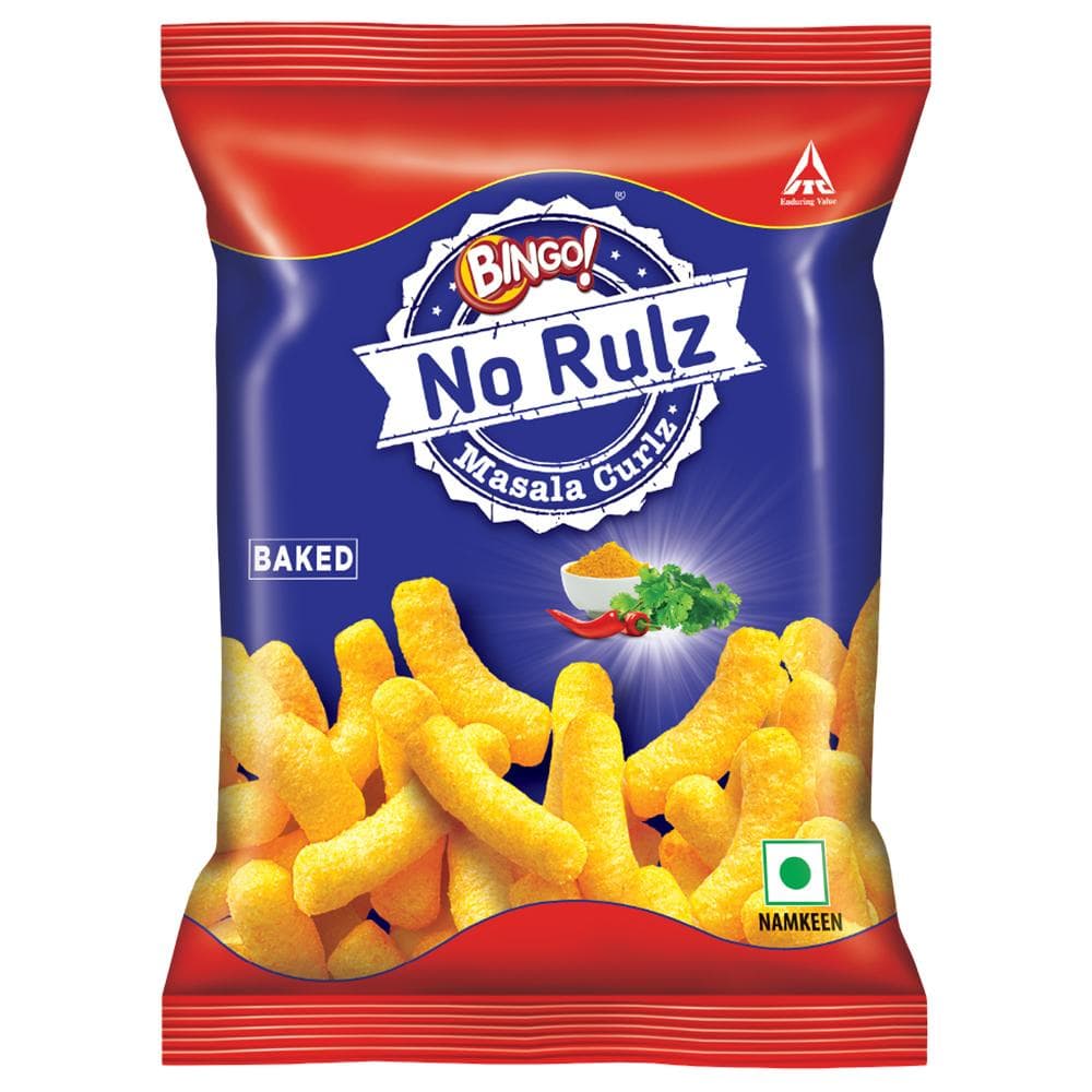 Bingo No Rulz Baked Masala Curlz