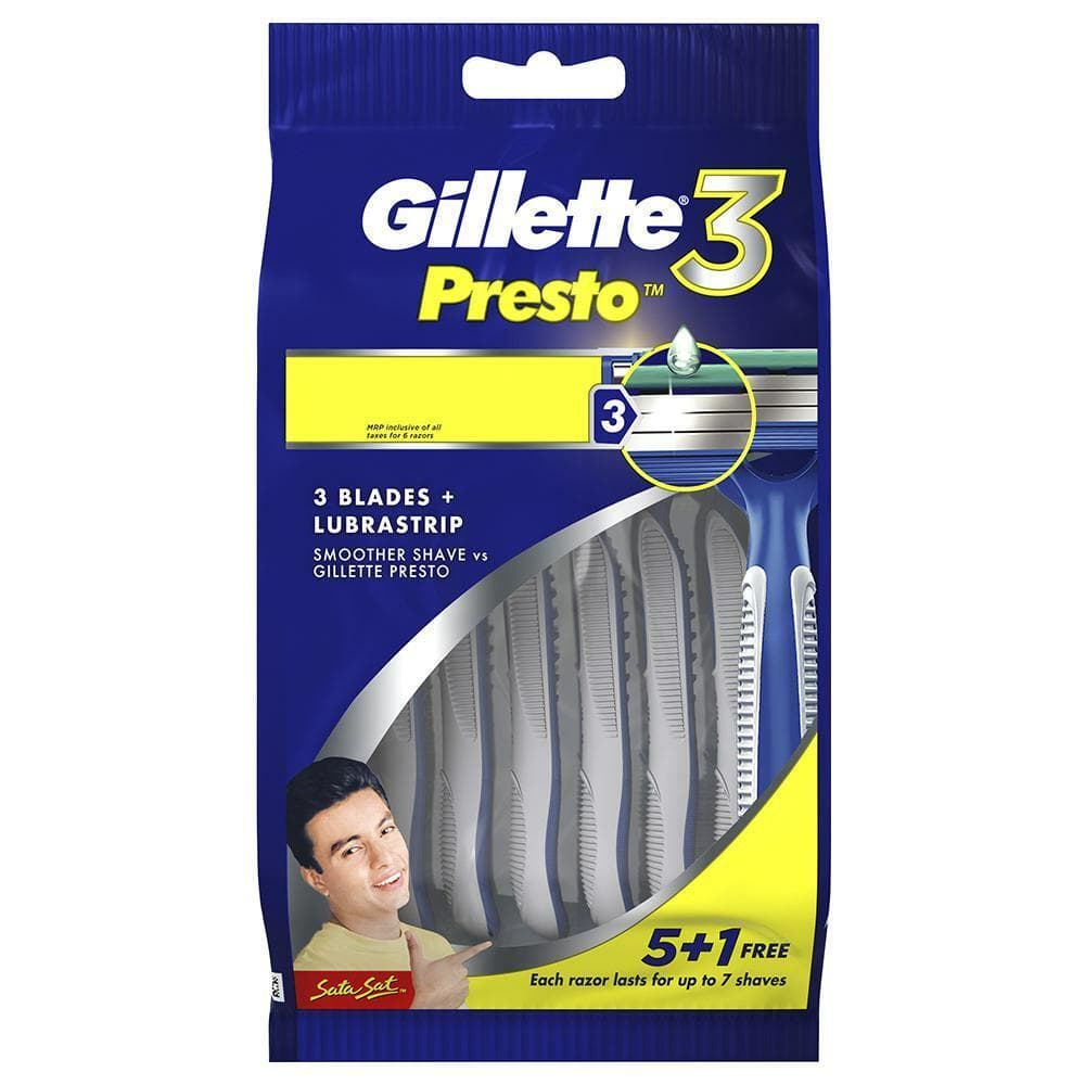 Gillette Presto 3 Blade Razor