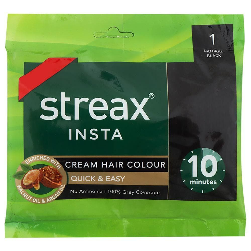 Streax Insta Cream Hair Color 15 g +